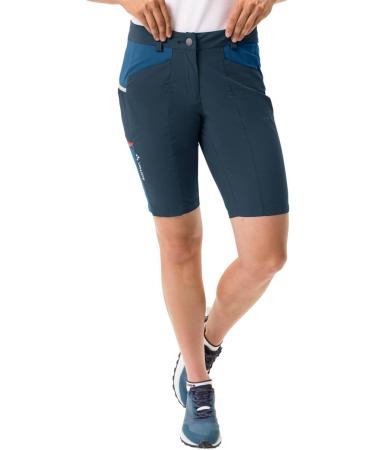 VAUDE Women's Elope Bermuda Shorts 42 - Dark Sea | Stylish & Eco-Friendly International Shipping - Buy Online on GoSupps.com