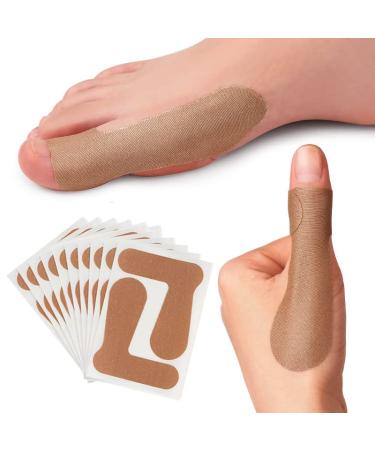 Big Toe Strap Thumb Protecting Tape  20 PCS Self Adhesive Big Toe Brace Thumb Cover Stickers  Big Toe Straighteners  Elastic Pain Relieving Patch for Bunion  Joint Support  Arthritis  Sprains Strains