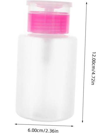 minkissy Pressure fluid dispenser bottle 150 Ml Manicure press pump bottle Pressure mechanism pink - Buy Online on GoSupps.com