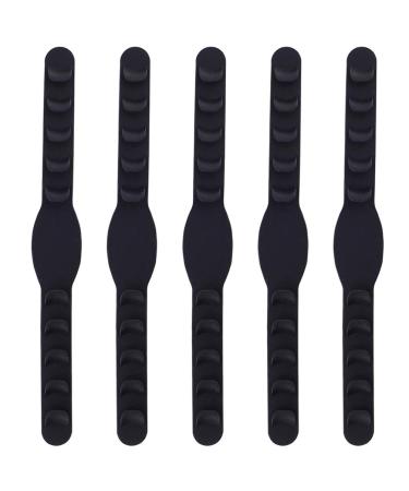 10 pieces of extension hooks for ear loops buckles ear loops handles back cables relief of earache on the face black