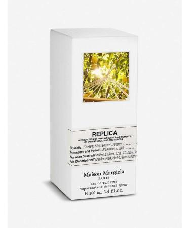 Maison Margiela Replica Under The Lemon Trees for Unisex - 3.4 oz EDT Spray Lemon 3.4 Fl Oz (Pack of 1) - Buy Online on GoSupps.com