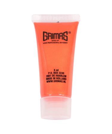 Grimas Liquid Make-up Pearl 8ml coral shiny liquid facial make-up quickly drying perfect cover maximum quality unpared gluten-free shiny coral (773)