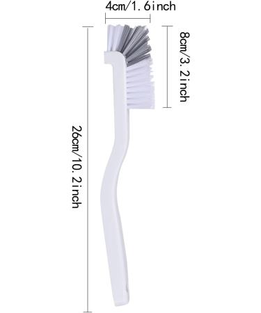 2PCS Dish Brush Set Kitchen Cleaning Brush for Corners and Edges Bottle Bathroom Grout Scrub Brushes Sink Brushes with Handle for Cleaning Small Spaces Dishes Household Use - Buy Online on GoSupps.com