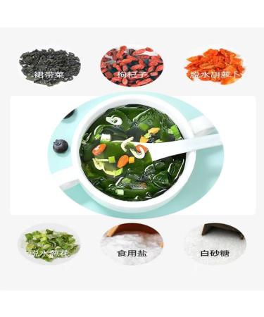 Korean Instant Seaweed Soup Chinese Help and Carrot Vegetable Soup Instant Brewed wakame Soup Healthy and Nutritious Breakfast Soup Delicious Seaweed Soup Convenient Soup (10 Bags) - Buy Online on GoSupps.com