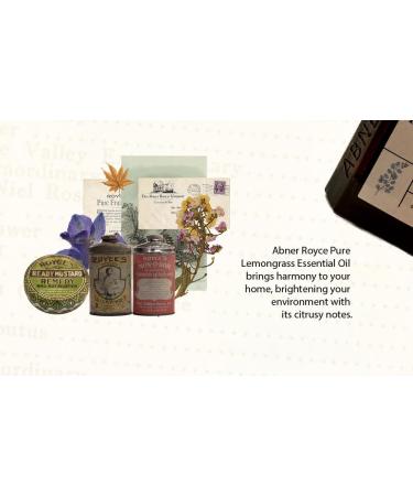Abner Royce Essential Oil Since 1879 Heritage Collection Undiluted & Steam-Distilled for Home & Personal Use 60ml (Lemongrass) - Buy Online on GoSupps.com