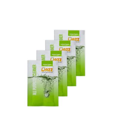 DAZZ Natural Cleaning Tablets - All Purpose Cleaner Refill Pack - Makes (4) 32oz Bottles - Just Add Water