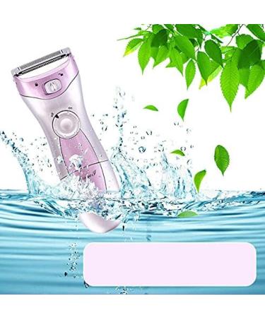 ABS Portable Waterproof Women's Electric Shaver - Painless Hair Remover with Charging Station & Protective Cover - Buy Online on GoSupps.com