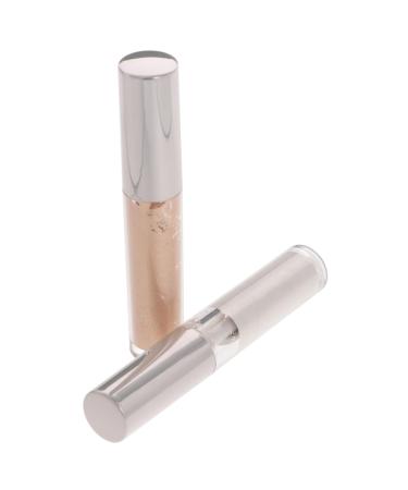 Healeved 2pcs Liquid Eyeshadow Shiny Eye Shadow Makeup Product Makeup Tools Eye Cosmetics Makeup Stuff Women Bling Eyeshadow Sparkly Eyeshadow Liquid Glitter Eyeshadow Liquid Eye Shadow