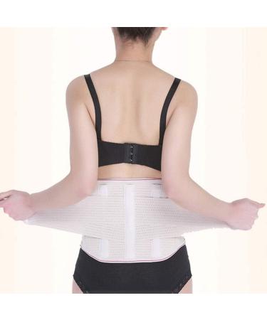 Lordosis Support Waist Belt - Self-Heating Thermal Insulation for All Seasons - Breathable Sweat-Absorbing Health Care Abdominal Support (Beige) - Buy Online on GoSupps.com