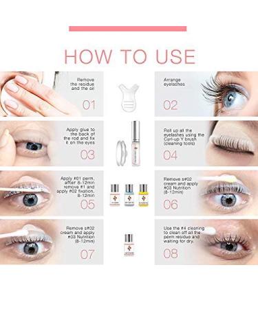 Lash Lift Kit - Achieve Beautiful Curled Lashes at Home | International Shipping Available - Buy Online on GoSupps.com