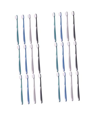 Gleavi 24 pth soft toothbrush for adult silicone cleaning brush Flex tools Handing tools Organic toothbrush travel toilet items travel pp soft fur friendly