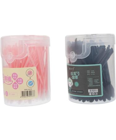 FRCOLOR 200pcs Ear Cleaning Swabs Kit Non- Grip Ear Wax Removal Tools for Family Use Convenient Cotton Swabs for Daily Random Style - Buy Online on GoSupps.com