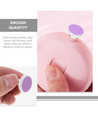 Housoutil 24-Piece Electrical Nail Cutter Replacement Pads for Baby Nail Files Safe & Effective Baby Nail Care - Buy Online on GoSupps.com
