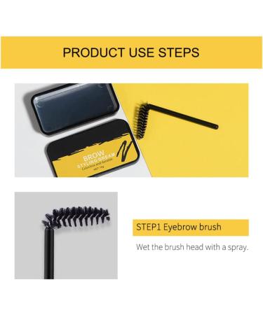 Eyebrow Soap Brow Styling Soap Eyebrow Shaping Wax Eyebrow Setting Gel Waterproof Eyebrow Cream Makeup Balm for Natural Brows Stylish brow styling soap - Buy Online on GoSupps.com