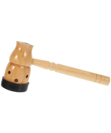 PATKAW Moxa Stick Burner Holder Wooden Handheld Moxa Strip Moxibustion Burner Wormwood Artemisia Acupuncture Tool
