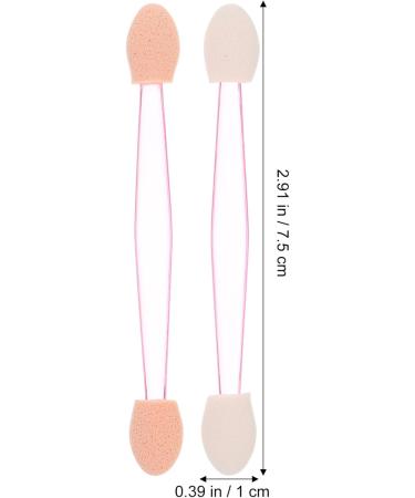 Mikinona 1 Set Eye Shadow Brush Sponge Tip Applicator Double-ended Eyedhadow Brush Makeup Sponge Non Latex - Buy Online on GoSupps.com