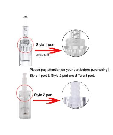 PIPM Ultima N2/M5/M7/A6/A1 Pen Cartridges Bayonet-Slot Disposable Replacement Heads Parts 10PCS 0.1MM Round Nano - Buy Online on GoSupps.com