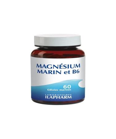 Ilapharm Laboratories - MARINE MAGNESIUM AND B6 - Nervous and muscle fatigue - Bottle of 60 capsules