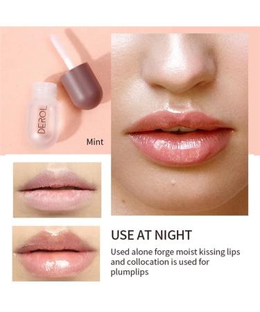 Day and Night Double Effect Lip Plumper Set - Natural Lip Care Gloss (2PCS) - Buy Online on GoSupps.com