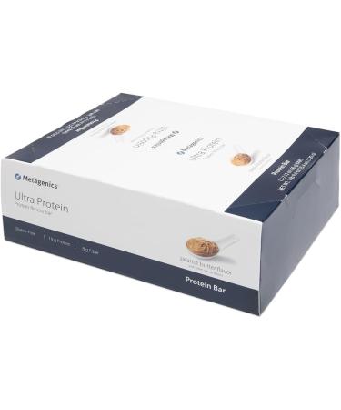 Metagenics - Ultra Protein Bar Peanut Butter - 12 pieces of 60g bars - (12 servings) - Buy Online on GoSupps.com