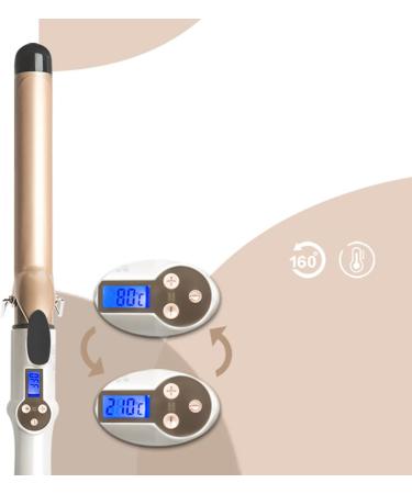 Yuehuam Hair Curling Wand Professional Hot Tools Curling Iron Ceramic Tourmaline Coating Barrel Hair Curler with 14 Heat Settings Salon Hair Styling Wands for All Hair Types 9mm - Buy Online on GoSupps.com