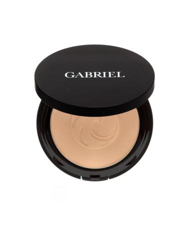 Gabriel Cosmetics Dual Powder Foundation (Medium Beige - Medium to Tan/Warm Undertones) Natural Pressed Mineral Powder Paraben Free Vegan Gluten-free Cruelty-free Non GMO Enhanced with Sea Fennel Full coverage .32 oz. - Buy Online on GoSupps.com