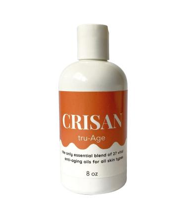 100% Organic Vegan Anti-Aging Crisan truAGE Moisturizing Facial Oil Sulphate Free  Paraben Free  Best Face Oil for Brides & Sensitive Skin  Treats Acne  Oily Skin  Repairs Dry Discolored Skin