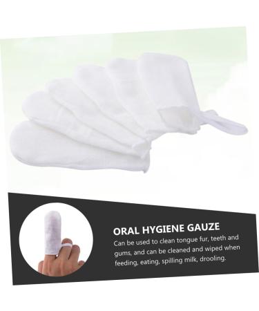 Minkissy 18-Piece Newborn Gauze Fingerlings & Toothbrush Set - Infant Oral Hygiene Care Tools for Easy Cleaning - Buy Online on GoSupps.com