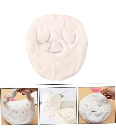 Serviette Visage Corail paisse Taille Unique Serviette Froide et Chaude pour Femmes Protection Front-Menton Usage Quotidien Bande lastique Fixe Trois Trous - Buy Online on GoSupps.com
