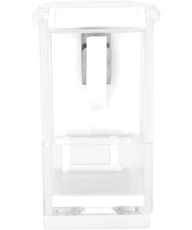 Cotton Roll Dispenser Press Type Holder with 4 Colors Sanitary and Durable (White) - Buy Online on GoSupps.com