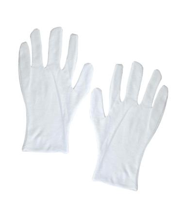 minkissy Cotton Work Gloves 12 Pairs Factory Gloves Cotton Gloves Work Lengthen White Gloves White Work Gloves - Buy Online on GoSupps.com