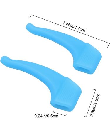 6 Pairs Comfortable Silicone Anti-Slip Holder For Glasses Accessories Ear Hook Eyeglass Temple Tip Sports - Buy Online on GoSupps.com
