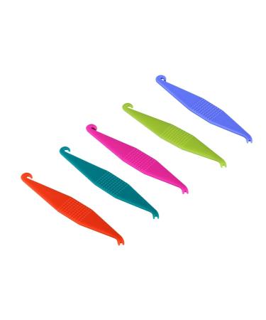 ROSENICE Dental Disposable Plastic Orthodontic Elastic Placers 10pcs(Assorted Color)
