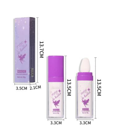 Glamaz Fairy Dust Highlighter Powder Stick - Body Glitter Contour Blush Makeup (White) - Buy Online on GoSupps.com