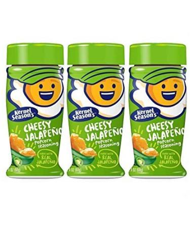 Kernel Season's Popcorn Seasoning, Cheesy Jalapeno 2.85 Ounce - Pack of 3 2.85 Ounce (Pack of 3)