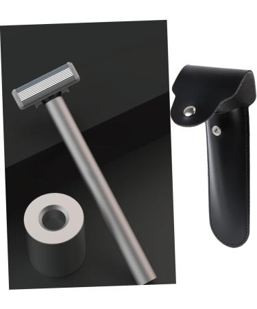 Fomiyes Women's Leather Razor Bag - Travel Case for Safety Razor | Stylish & Durable Pocket Storage - Buy Online on GoSupps.com