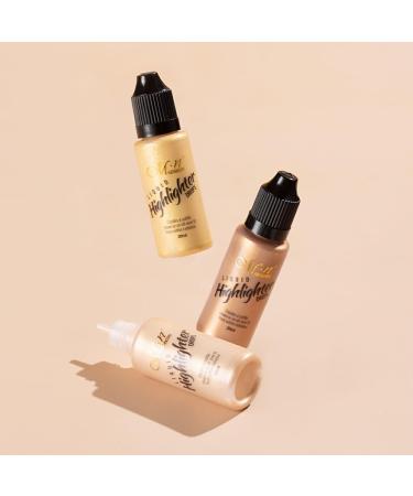 miduoidn Highlighter Skin Powder Glitter Smudge-proof Make Up Brighten Illuminator Highlight Cosmetic Presents Professional Type 6 - Buy Online on GoSupps.com