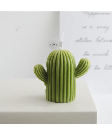 Small Cactus Candle - Scented Wax Aromatherapy for Home & Office | Perfect Succulent Decoration for Weddings & Parties - Buy Online on GoSupps.com