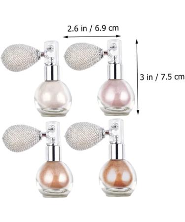 Healvian 16 Pcs Body Powder Spray Eyeshadow Pressed Powder Spray Highlighter Powder Spray Face Powder Plastic - Buy Online on GoSupps.com