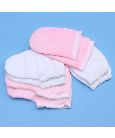 Ipetboom 4 Pairs Wax Bath Mittens Hand Treatment Paraffin Wax Bath Mitts Paraffin Wax Mitts and Booties Paraffin Wax Warmer for Hands and Feet Beautiful Feet Insulation M As Shown - Buy Online on GoSupps.com