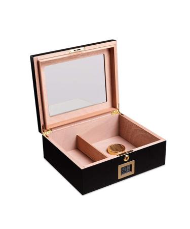 Humidor Cigar Transparent Sunroof Large Capacity Portable Cigar Can Hold 100