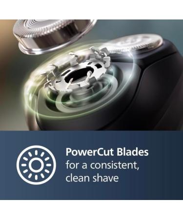 MOOSE TRI EDGE Men's Electric Rotary Shaver - Beard Trimmer Wet/Dry Body Razor Head & Face Groomer Cordless USB Rechargeable Ideal Gift for Husband Dad Boyfriend - Black - Buy Online on GoSupps.com