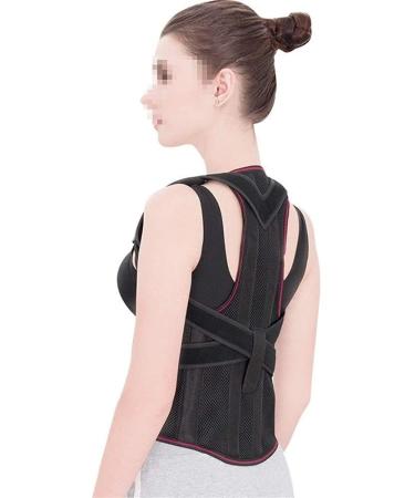 Posture Corrector Shoulder Back Pain Reliever Spine Straightener Orthopedic Brace Belt Straight Corset for Back Support (Color : 2 Size : X-Large) Feito na China Full moon lofty ambition