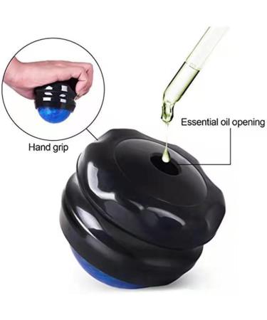 Ydseozoa Manual Massage Roller - Tension Relief for Muscles Shoulders Back Legs & Feet - Blue Massage Ball for Relaxation & Therapy - Buy Online on GoSupps.com