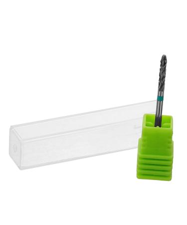 PLAFOPE Nail Polisher Manicure Accessories Nail Bits for Women Drill Bit for Acrylic Nails Manicure Drill Bits Nail Art Drill Bits Nail Drill Bits for Nail Salon Acrylic Nail Drill Bits 7.00X1.30X1.30CM Green