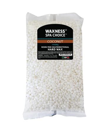 Waxness Spa Choice Rosin Free Multidirectional Hard Wax Coconut 2.2 lb / 1 kg