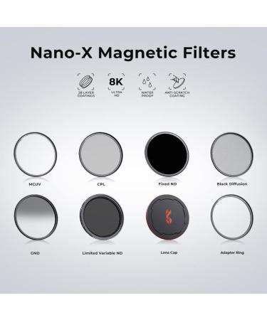 K&F Concept 77mm Magnetic Circular Polarizer Filter Kit - Nano-X Series, 28-Layer Coatings - Buy Online on GoSupps.com
