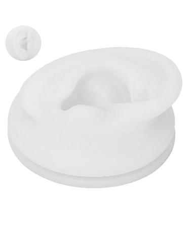 Realistic Silicone Ear Model for Piercing Training - Reusable Lightweight Fake Ear for Teaching Demonstrations (Right Ear - Buy Online on GoSupps.com