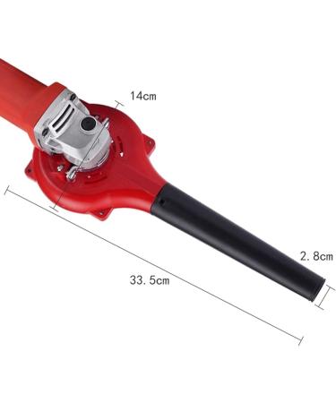 BIXUEJ Angle Grinder Refit Blower Portable Easy to Install Blower Hair Dryer Modification Set - Buy Online on GoSupps.com