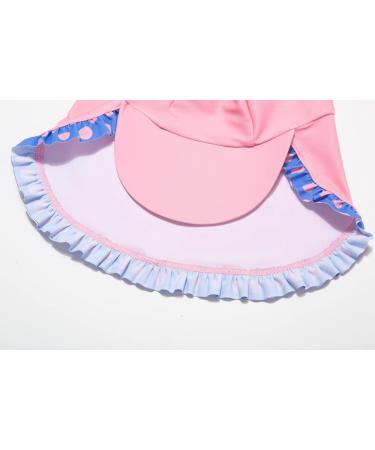 BONVERANO Baby Girls Swimsuit | Toddler Long-Sleeve One Piece Bathing Suit | UPF 50+ Sun Protection | 18-24 Months, Blue - Buy Online on GoSupps.com